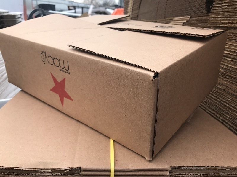 lot 156 image: 20 new cardboard shipping boxes as pictured