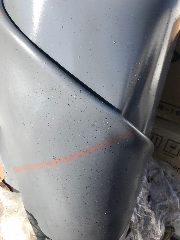 lot 16 image: 10 foot rolls 5 foot high of rubber shower liner or use your imagination makes great shelf liners also