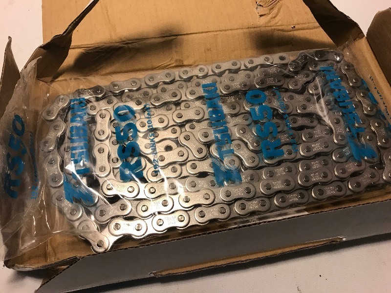 lot 21 image: New premium roller chain as pictured