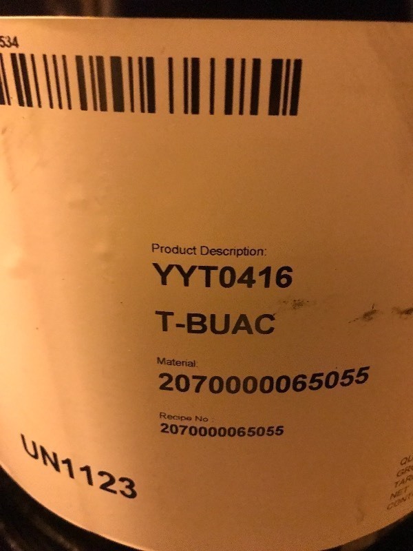 lot 29 image: 5 gallon can of painters acetone as pictured look up part number for your reference