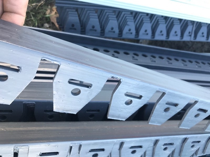 lot 34 image: Two new heavy duty 8 foot landscape  walkway and patio borders or installing stones stone walkways these are the curved versions you can shape the way you want