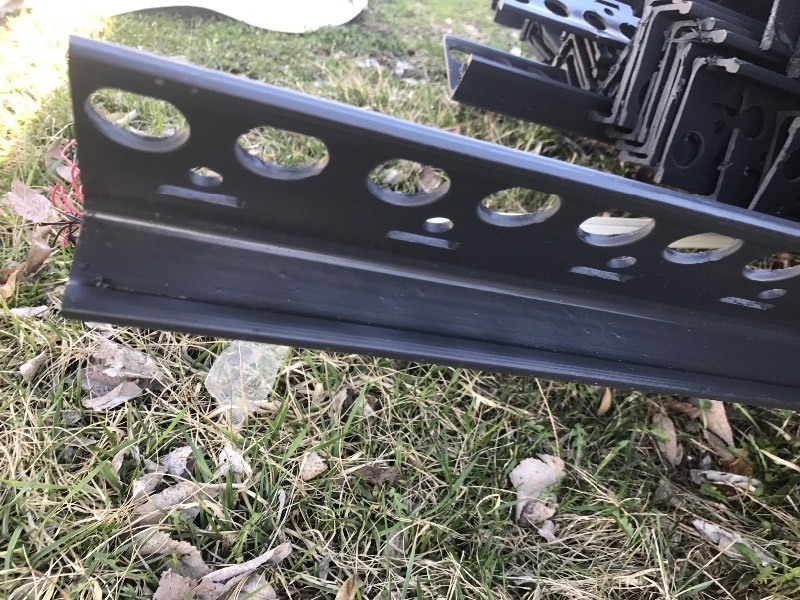 lot 38 image: Two new heavy duty 8 foot landscape  walkway and patio borders or installing stones stone walkways these are the strait versions