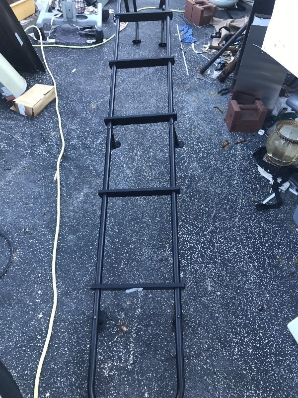lot 69 image: Large new RV ladder for many uses cut down for dock ladder use your imagination