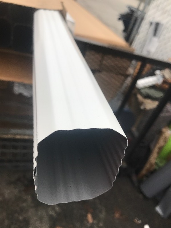 lot 811 image: This lot is for (2) downspouts 2 x 3 and 10 feet long