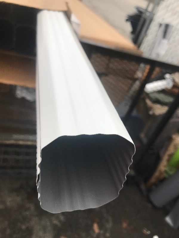 lot 812 image: This lot is for (2) downspouts 2 x 3 and 10 feet long