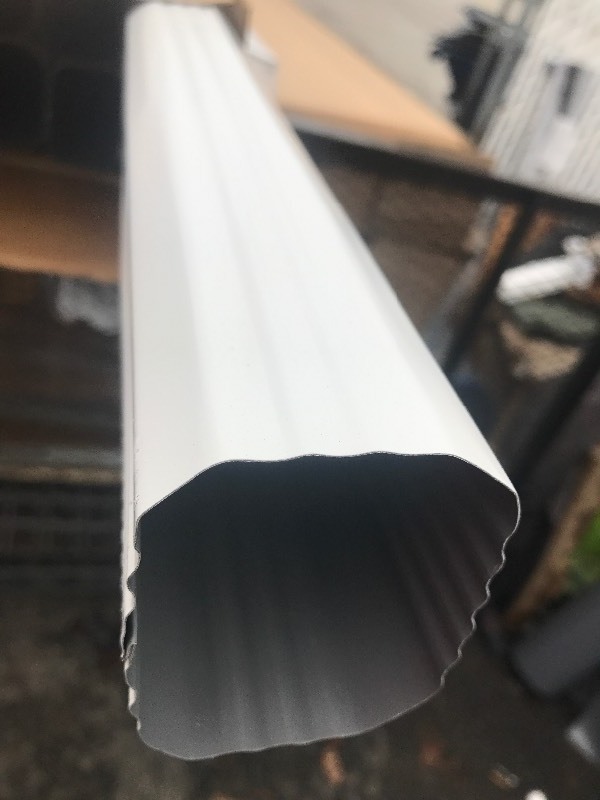 lot 814 image: This lot is for (2) downspouts 2 x 3 and 10 feet long