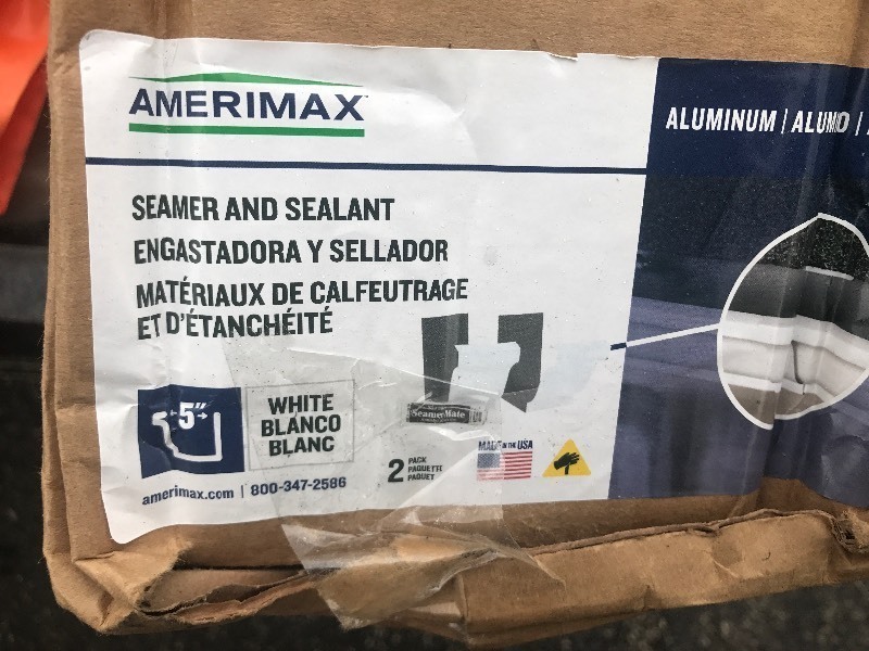 lot 825 image: Two packs of two seamer and sealant kits for connecting guttering and sealing it