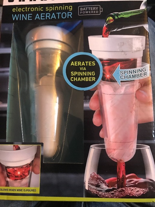 lot 174 image: For the wine lover wine aerator