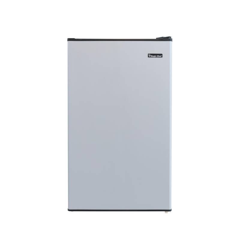 lot 328 image: Magic Chef 3.3 cu. ft. Mini Refrigerator in Stainless Look