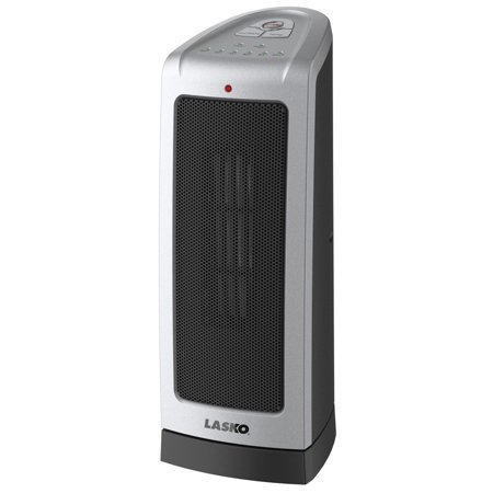 lot 333 image: Lasko Oscillating Ceramic Tower Heater (5309), Multicolor