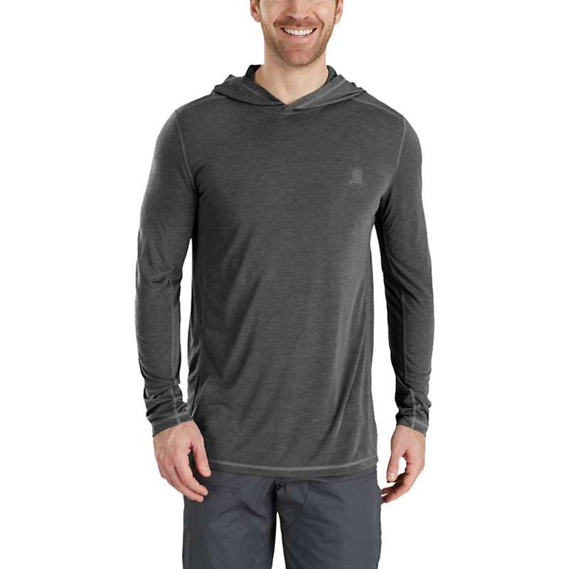 lot 351 image: Carhartt Mens Force Extremes Hooded Pullover - XL - Shadow Heather