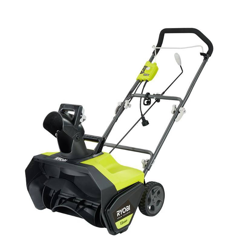 lot 357 image: RYOBI 20 in. 13 Amp Corded Electric Snow Blower