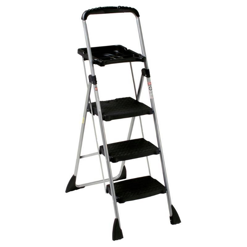 lot 360 image: Cosco Products 11880PBL1E Cosco Three Step Max Steel Work Platform