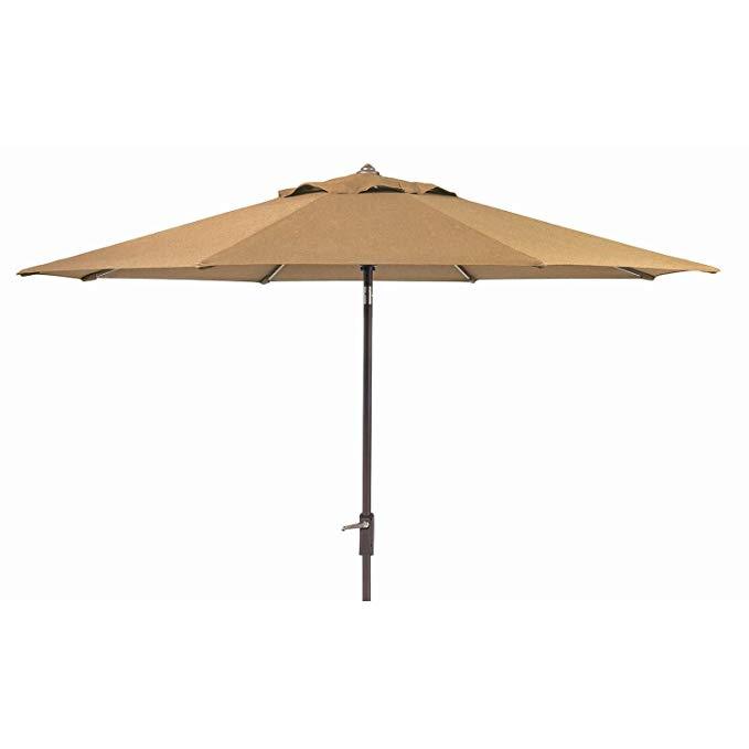 lot 370 image: Members Mark Patio Market Umbrella With Auto Tilt