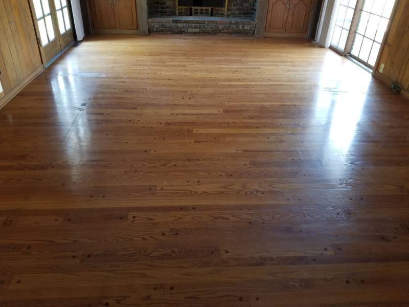lot 1644 image: Wood Flooring In Room