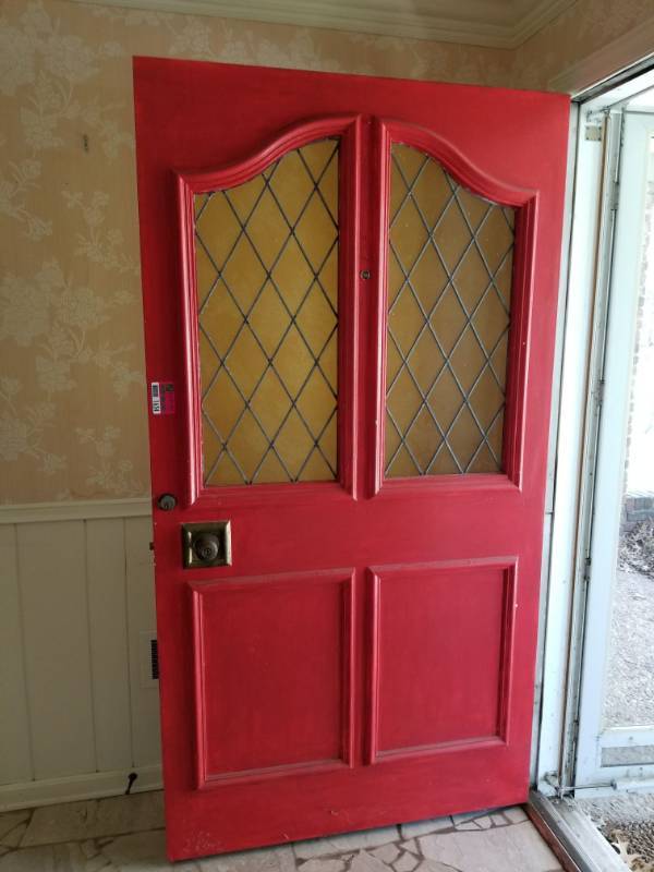 lot 1654 image: Wood Front Door