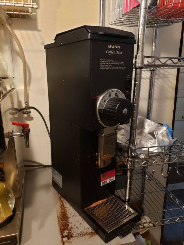 lot 60 image: Bunn Coffee Mill Model- G3 HD
