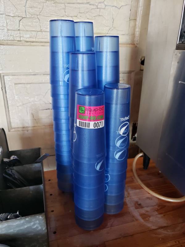 lot 71 image: (50) Plastic Pepsi Cups