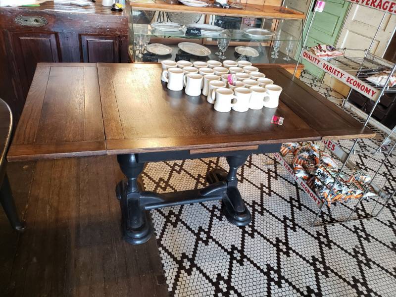 lot 83 image: Wooden Fold out Table