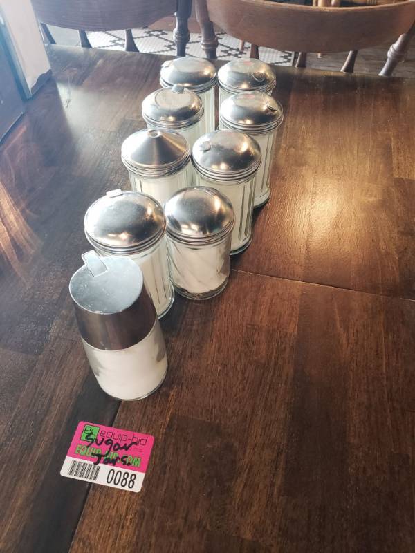 lot 88 image: Various Sugar Dispensers