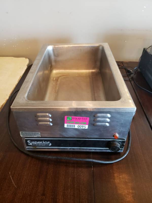 lot 95 image: Superior Food Warmer Model- W-3V