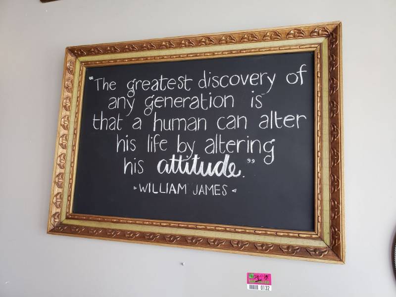 lot 132 image: Large Chalkboard