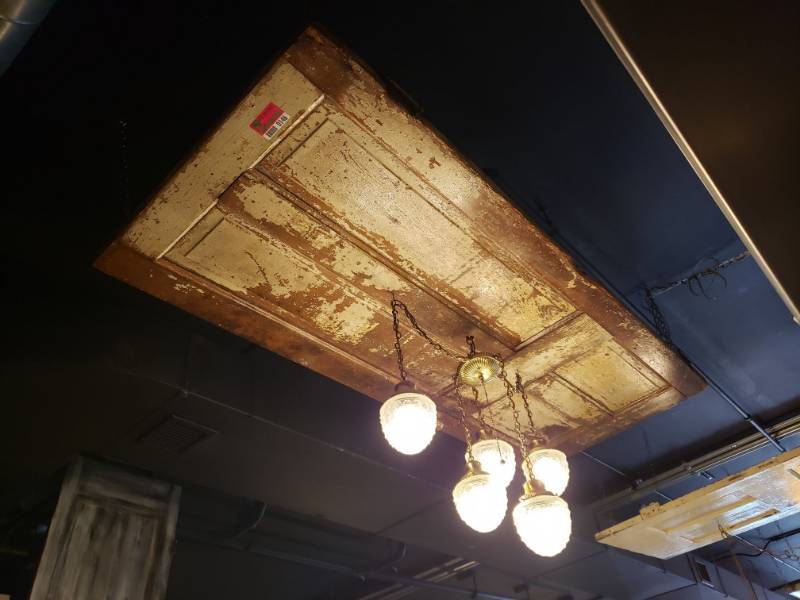 lot 146 image: Custom Hanging Light