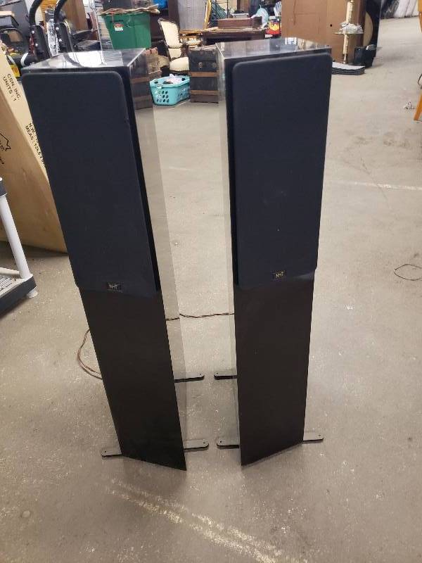 lot 10297 image: NHT (Now Hear This) Floor Speakers