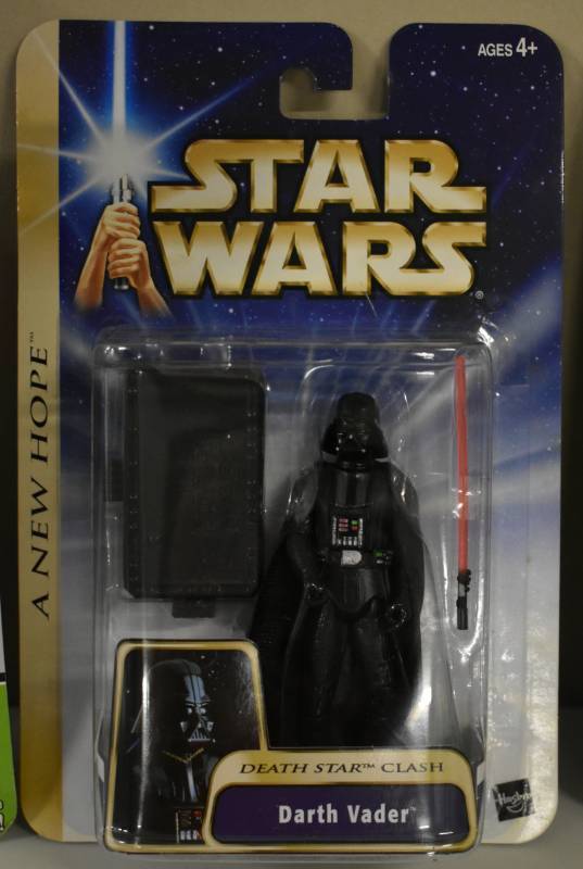 lot 1192 image: New In Package Star Wars Darth Vader Return of the Jedi Death Star Clash Action Figure
