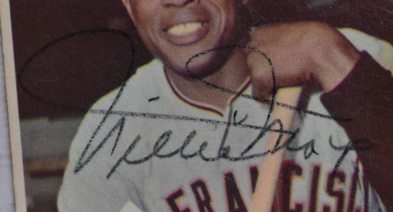 Original 1963 Fleer Willie Mays Baseball Cards Signed but
