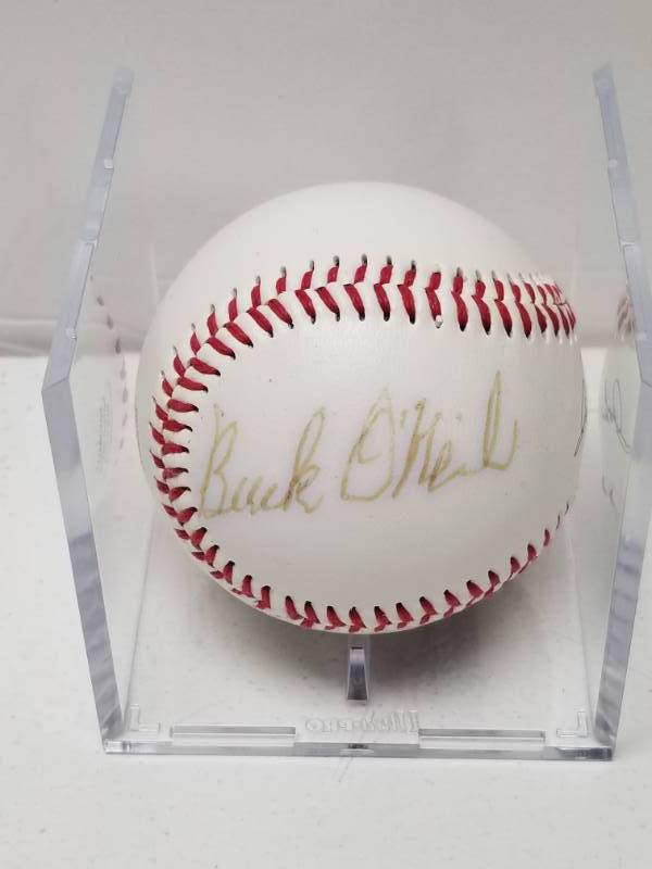 lot 1223 image: Buck ONeil Autographed Official Negro League Legacy Baseball w COA