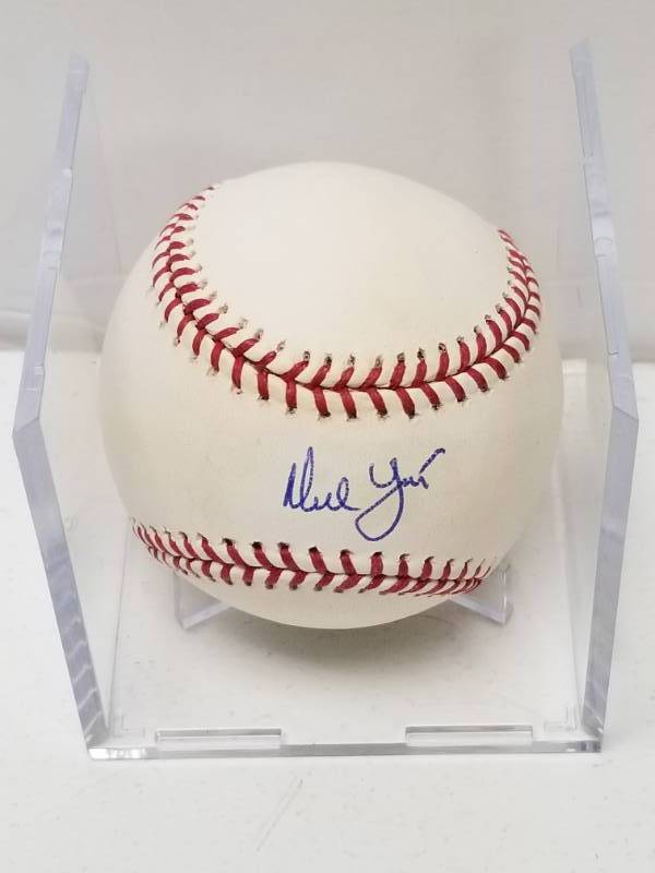 lot 1224 image: Ned Yost Autographed Rawlings Official American League Baseball w COA