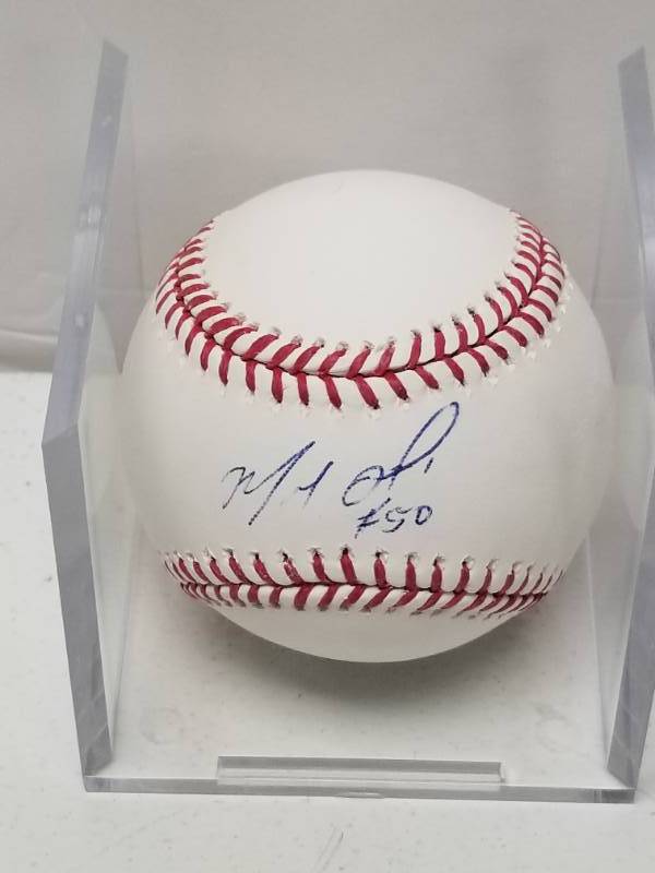 lot 1228 image: Miguel Almonte Autographed Rawlings Official Major League Baseball w MLB COA