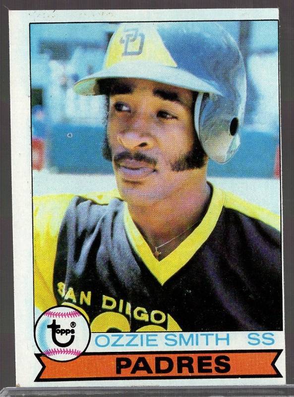 lot 1292 image: 1979 Topps Ozzie Smith #116 Rookie Card St. Louis Cardinals HOFer The Wizard