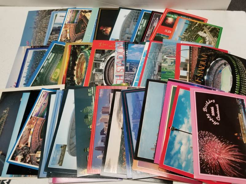 lot 1367 image: Major League Baseball Parks Stadium Post Card Collection Lot of 60 w St. Louis Cardinals & More