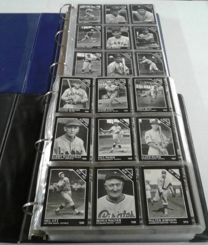 lot 1052 image: Complete Mint 1991-92 Conlon Collection Baseball Trading Card Set - MINT with Babe Ruth, Gehrig, Cobb, Included Promo Cards 995 Cards Total