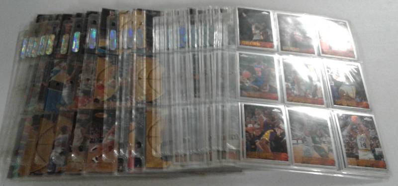 lot 1061 image: Mint 1997-98 Bowmans Best Partial Set with Two Michael Jordan and a Tracy McGrady Rookie - Only Missing Tim Duncan Rookie