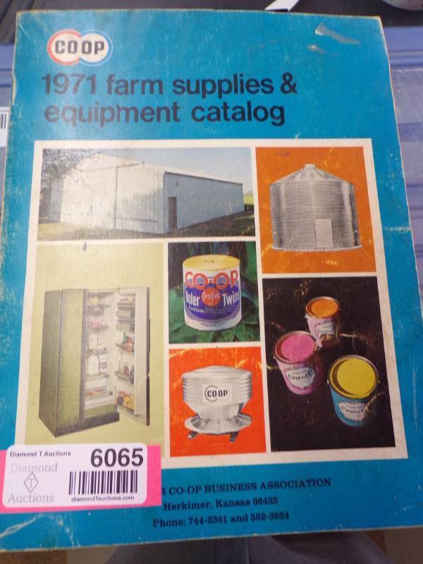 lot 6065 image: 1971 COOP FARM SUPPLY AND EQUIPMENT CATALOG