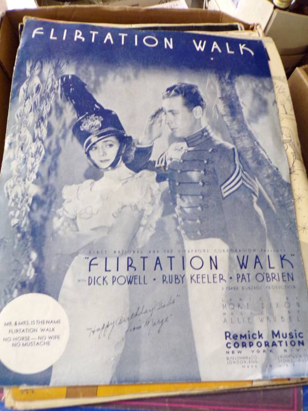 lot 6080 image: SHEET MUSIC