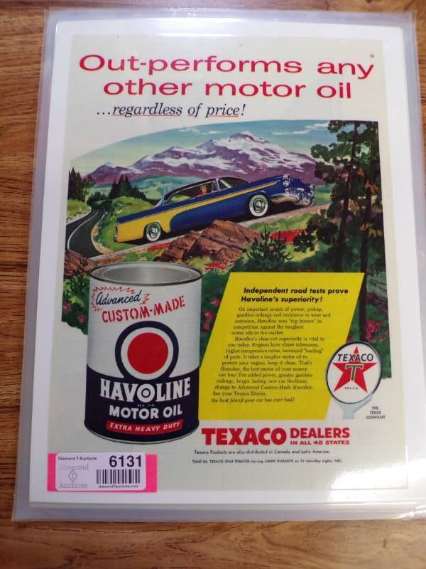 lot 6131 image: VINTAGE OIL COMPANY ADS