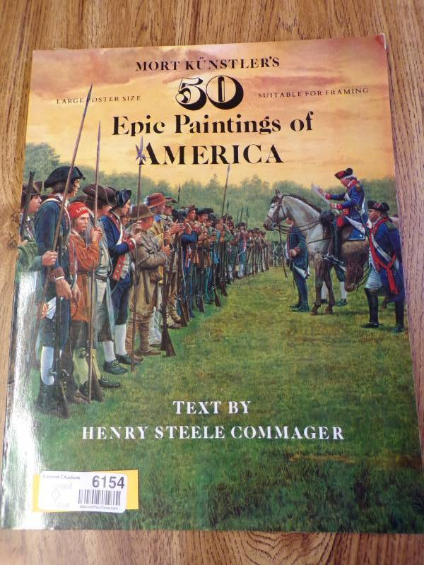 lot 6154 image: EPIC PAINTINGS OF AMERICA BOOK