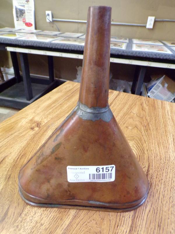 lot 6157 image: COPPER FUNNEL