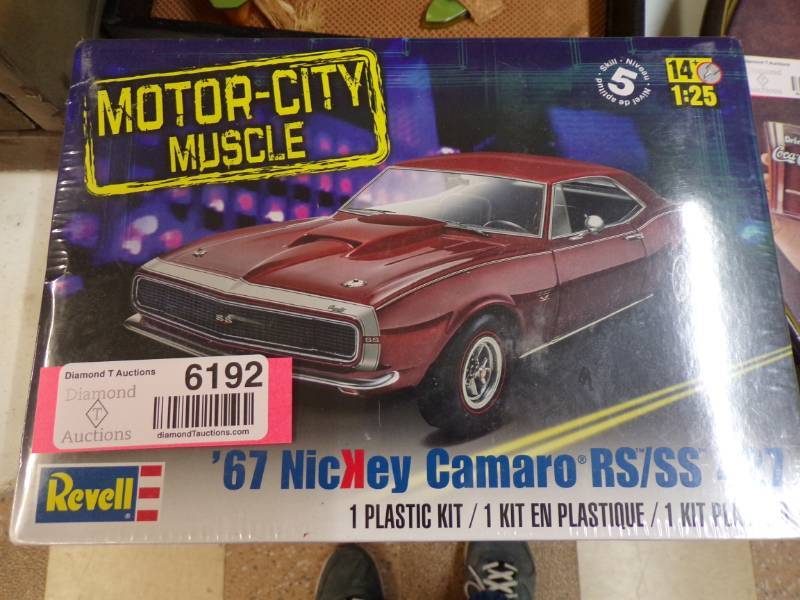 lot 6192 image: 67 NICKEY CAMARO RSSS 427 MODEL