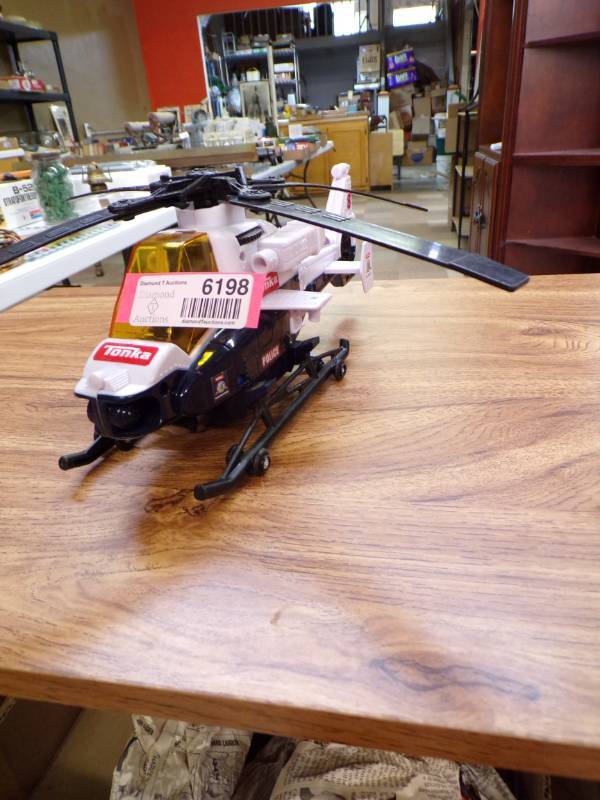lot 6198 image: TONKA POLICE RESCUE HELICOPTER