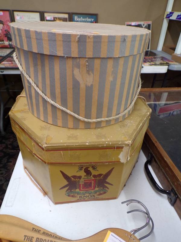 lot 6228 image: 2 HAT BOXES