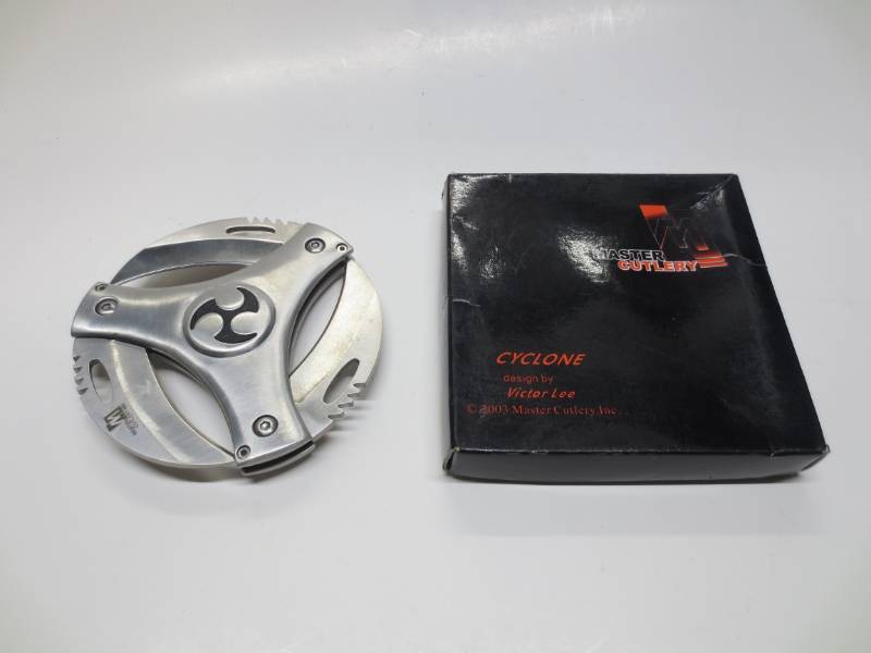 lot 1147 image: Master Cutlery Cyclone Custom Knife