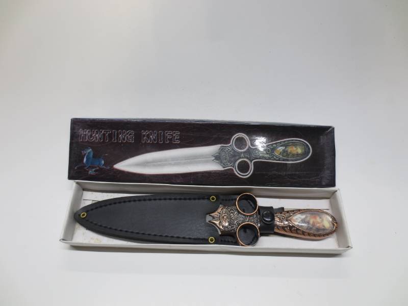 lot 1160 image: Decorative Stainless Steel KnifeDagger