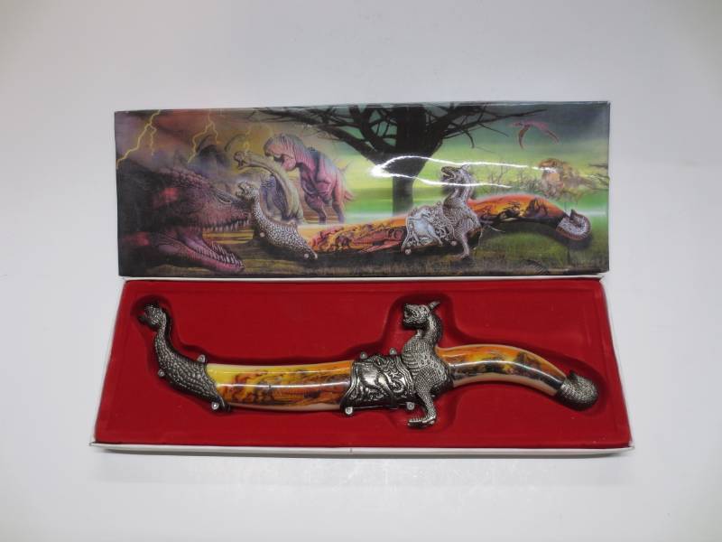 lot 1162 image: Decorative Stainless Steel KnifeDagger