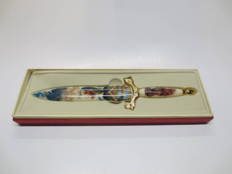 lot 1164 image: Decorative Stainless Steel KnifeDagger