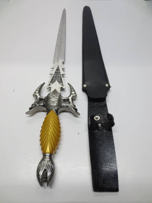 lot 1196 image: Decorative Stainless Steel Sword